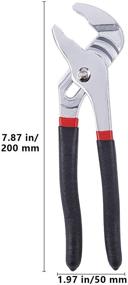 img 2 attached to Water Pliers Entemah Ergonomic Wrench