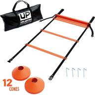 🏃 enhance your soccer skills with the unlimited potential speed ladder - exercise and agility training equipment (yellow, 15 feet) логотип