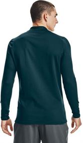 img 3 attached to ColdGear Fitted Medium Men's Clothing by Under Armour: Stay Warm and Stylish