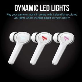 img 3 attached to 🎧 iLuv SG100 Гейминговые беспроводные наушники - Bluetooth вставные с LED-подсветкой и сверхнизкой задержкой