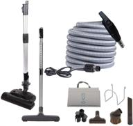 🧹 enhance your cleaning experience with the ovo central vacuum carpet deluxe accessory kit featuring 35ft high-voltage hose, on-off switch at the handle, electric carpet beater, and more! логотип