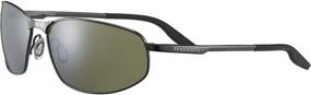 img 4 attached to Gunmetal Polarized Rectangle Sunglasses Complimentary