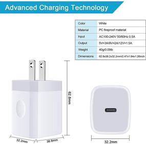 img 1 attached to USB C Wall Charger Portable Audio & Video