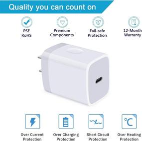 img 3 attached to USB C Wall Charger Portable Audio & Video