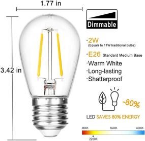 img 3 attached to 🏞️ VISTERLITE Shatterproof Replacement Outdoor Equivalent