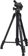 📸 sunpak 620-020 tripod: sturdy black photography accessory for perfect shots! logo