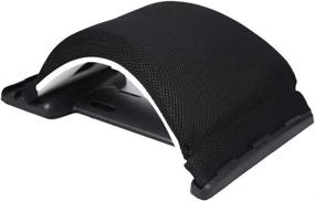 img 3 attached to 🌟 Ultimate Multi-Level Back Stretching Device: Memory Foam Cushion & Magnetic Therapy for Effective Back Pain Relief-White/Black