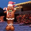 glzifom christmas inflatable gingerbread decoration logo