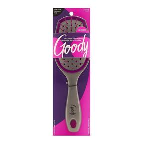 img 4 attached to 💆 Goody Ouchless Cushion Heads Down Brush: Gently Tangle-Free Haircare