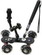 sk-22 professional skater dolly for 🎥 digital slr cameras & video camcorders by vidpro logo