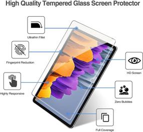 img 1 attached to 📱 【2 Pack】ProCase Galaxy Tab S7 11 Inch 2020 Tempered Glass Screen Protector (Model SM-T870/T875/T878) - Clear, High-Quality Protective Film for Screen Guard