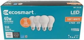 img 2 attached to 🌿 EcoSmart A460ST Q1D 01: The Ultimate Dimmable Light for Eco-conscious Consumers