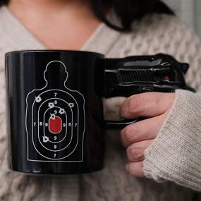 img 2 attached to Sharpshot Gun Coffee Mug: Enhance Your Target Practice with Each Sip!