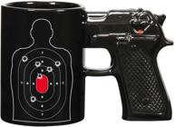 sharpshot gun coffee mug: enhance your target practice with each sip! логотип