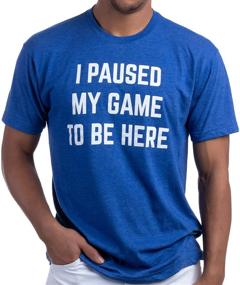 img 4 attached to Paused Funny Gaming Player T Shirt