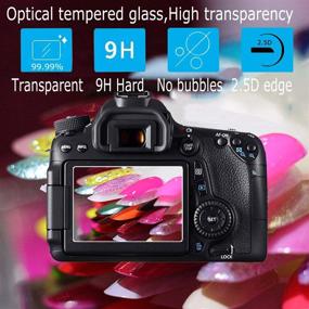 img 1 attached to 📷 Premium Tempered Glass Screen Protector for Canon Powershot sx740 hs sx730 hs Digital Camera - Hard Protective Film Shield Cover