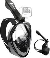 beneta full face snorkel mask: 180° panoramic views, with camera mount, anti-leak & anti-fog technology - ideal snorkeling gear for adults logo