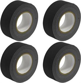 img 3 attached to 🎥 Seismic Audio - Seismic Tape Black602 - 4 Pack of 2 Inch Black Gaffer Tape - 240 Yards Total