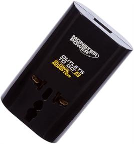 img 4 attached to 🌍 Monster Power Outlets To Go 200 Global Adapter: Your Essential Travel Companion for Worldwide Power Connectivity