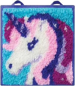 img 3 attached to 🦄 PlayMonster LatchKits – Unicorn Latch Hook Kit – Easy-to-Learn Craft Project – No Sewing Or Cutting – Suitable for Children Ages 6 and Up