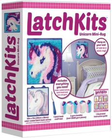 img 1 attached to 🦄 PlayMonster LatchKits – Unicorn Latch Hook Kit – Easy-to-Learn Craft Project – No Sewing Or Cutting – Suitable for Children Ages 6 and Up