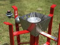 ultimate wind protection: firedisc wind helmet for propane grills logo