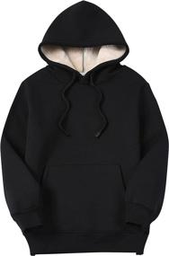 img 3 attached to 🧥 Winter Hooded Pullover for Women - Yeokou Sherpa Fleece, Warm and Heavyweight Sweatshirt