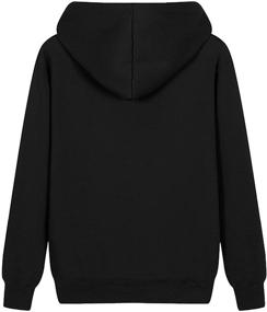 img 2 attached to 🧥 Winter Hooded Pullover for Women - Yeokou Sherpa Fleece, Warm and Heavyweight Sweatshirt