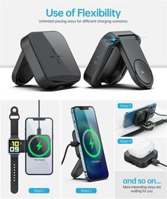 img 2 attached to MURCIA Magnetic Wireless Charging Compatible