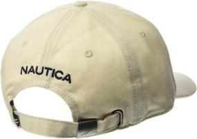 img 2 attached to 🧢 Nautica Classic Logo Baseball Cap: Adjustable Hat for Men – Enhance Your Style