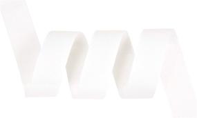 img 1 attached to 🎀 Grosgrain Ribbon Roll - 1 Inch 25 Yards, Ideal for Gift Wrapping Ribbons, White - YAMA Solid