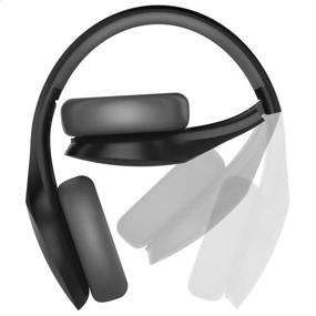 img 2 attached to Motorola SH013 BK Pulse Escape Plus Wireless Over-Ear Headphones - Black