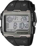 men's timex expedition grid shock 50mm watch logo