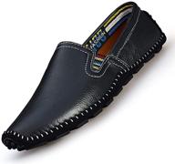 👞 ноблспирит nslfs8503 wh39 водительская кожаная мода мужские лоуферы и туфли на подошве логотип