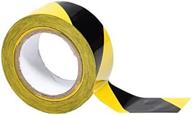 black yellow safety floor tape logo