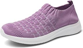 img 2 attached to DKRUCAK Lightweight Non Slip Breathable（All Black EU Women's Shoes in Athletic