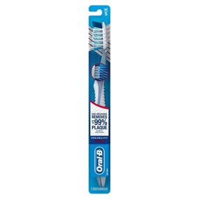 img 4 attached to 💡 Oral-B Pro-Health CrossAction All-In-One Toothbrush - Soft Bristles - Pack of 4 (Colors May Vary)