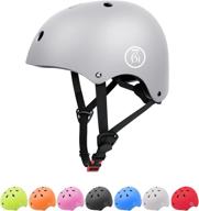 🛴 adjustable adult skateboard helmet - multi-sports protection for skating, cycling, scooter, skateboarding, rollerblading, inline skating logo