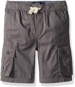 img 2 attached to 🩳 Lucky Brand Boys' Cargo Shorts in Solid Colors