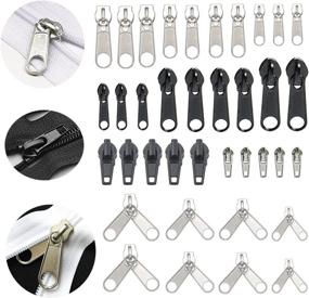 img 2 attached to 🔧 YaHoGa 143 PCS Zipper Repair Kit with Install Plier: The Ultimate Solution for Fixing Bags, Jackets, Tents, Backpacks, Sleeping Bag Zippers