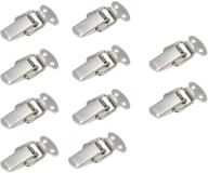 🔒 pack of 10 rannb spring toggle latch mini size toolbox latch 44mm/1.73'' length логотип