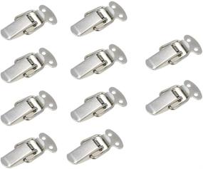 img 4 attached to 🔒 Pack of 10 Rannb Spring Toggle Latch Mini Size Toolbox Latch 44mm/1.73'' Length