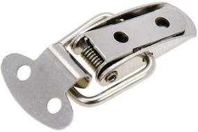 img 1 attached to 🔒 Pack of 10 Rannb Spring Toggle Latch Mini Size Toolbox Latch 44mm/1.73'' Length