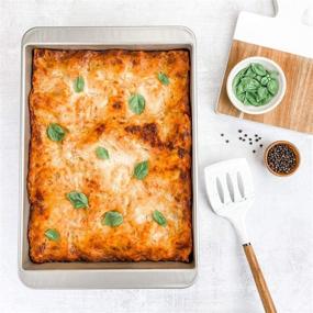img 3 attached to Алюминиевая посуда USA Pan Resistant для кухни и столовой для выпечки.