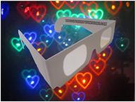 🌈 50 paper framed rob's super happy fun store rainbow hearts fireworks diffraction glasses logo