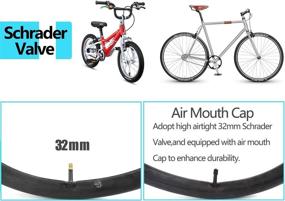 img 3 attached to 🚴 High-Quality UNRESTRAINED 2PACK 26 inch Bike Tube with Thicken Tire Levers, Round Patches, and Metal File - Ideal for 26x1.75/1.95/2.10/2.15 Bike Tire Size