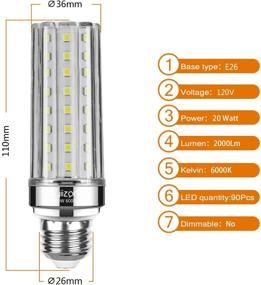 img 3 attached to Incandescent Daylight Bulbs - Non Dimmable Candelabra, Equivalent in Performance