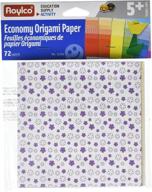 📦 affordable roylco economy origami craft paper - 6"x6" ideal for origami projects logo
