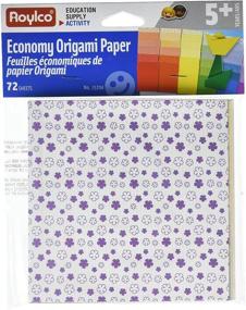 img 1 attached to 📦 Affordable Roylco Economy Origami Craft Paper - 6"x6" Ideal for Origami Projects