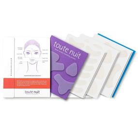 img 2 attached to 🧖 Toute Nuit Wrinkle Patches Trial Pack - Say Goodbye to Wrinkles with Forehead, Eye, and Lip Patches!